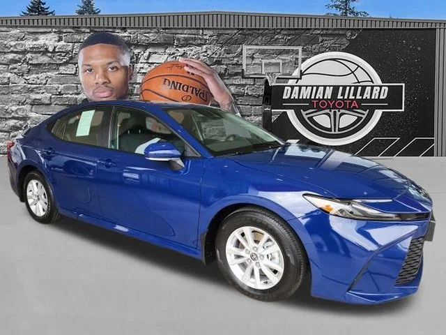 Certified Used 2026 Blue Toyota LE image 1