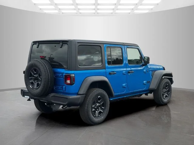 New 2026 Hydro Blue Pearl-Coat Exterior Paint Jeep Sport image 7