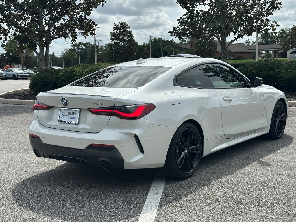 Certified Used 2022 Mineral White Metallic BMW 430i image 5