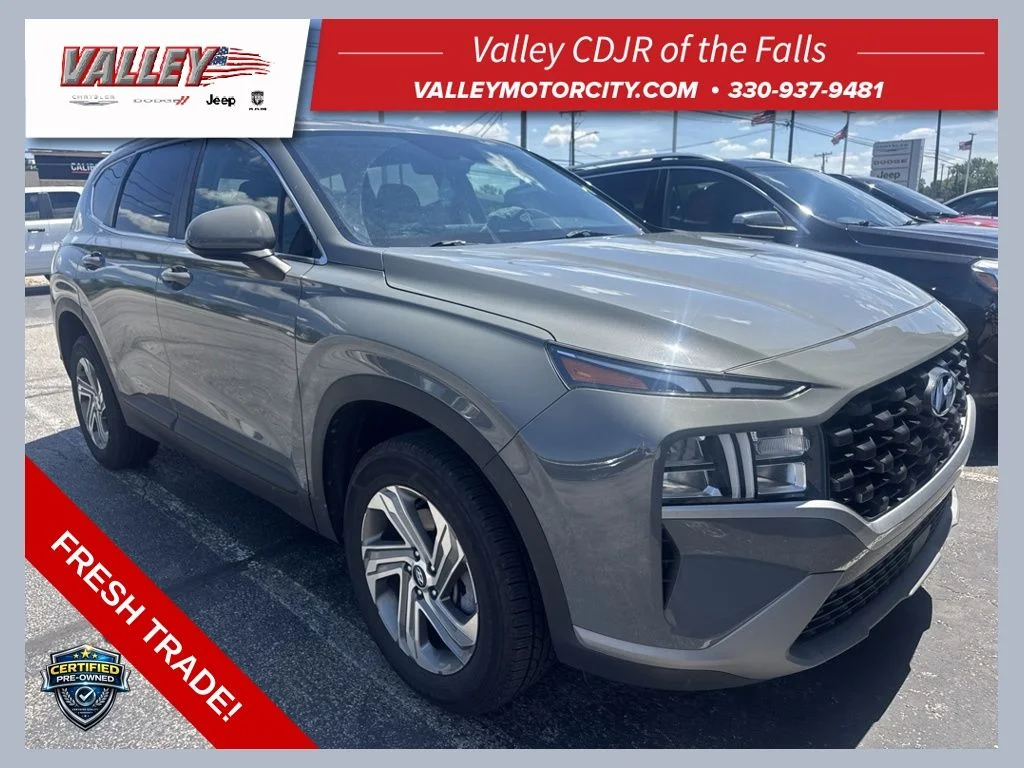 Certified Used 2021 Gray Hyundai SE image 1