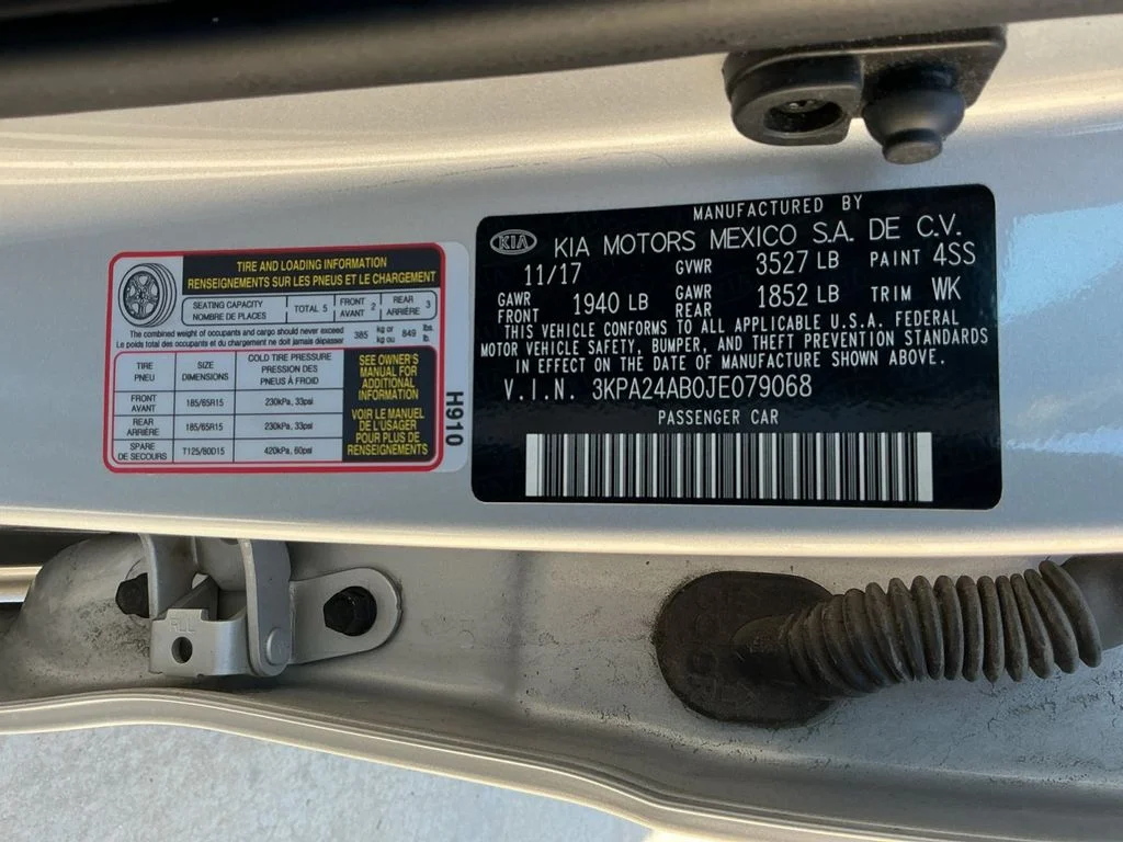 Used 2018 Silver Kia LX image 23