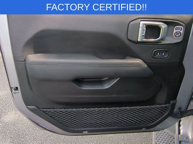 Used 2021 Silver Jeep Unlimited Sahara Altitude image 12
