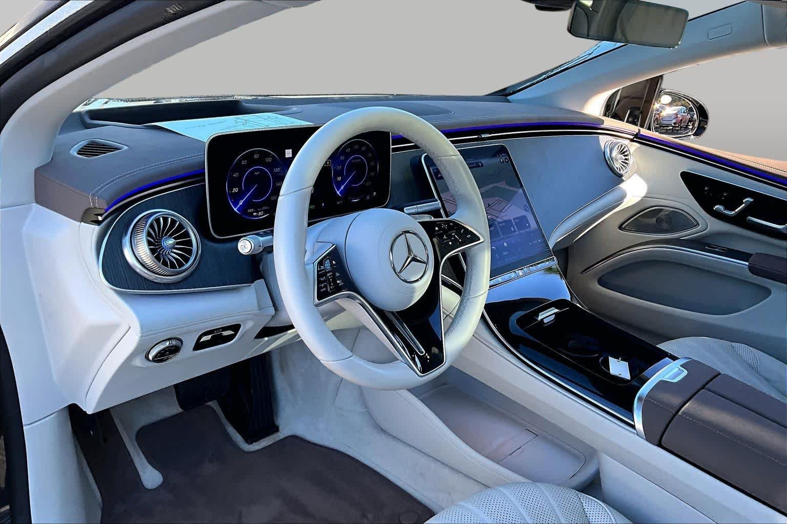 Certified Used 2023 Obsidian Black Metallic Mercedes-Benz EQS 450+ image 18