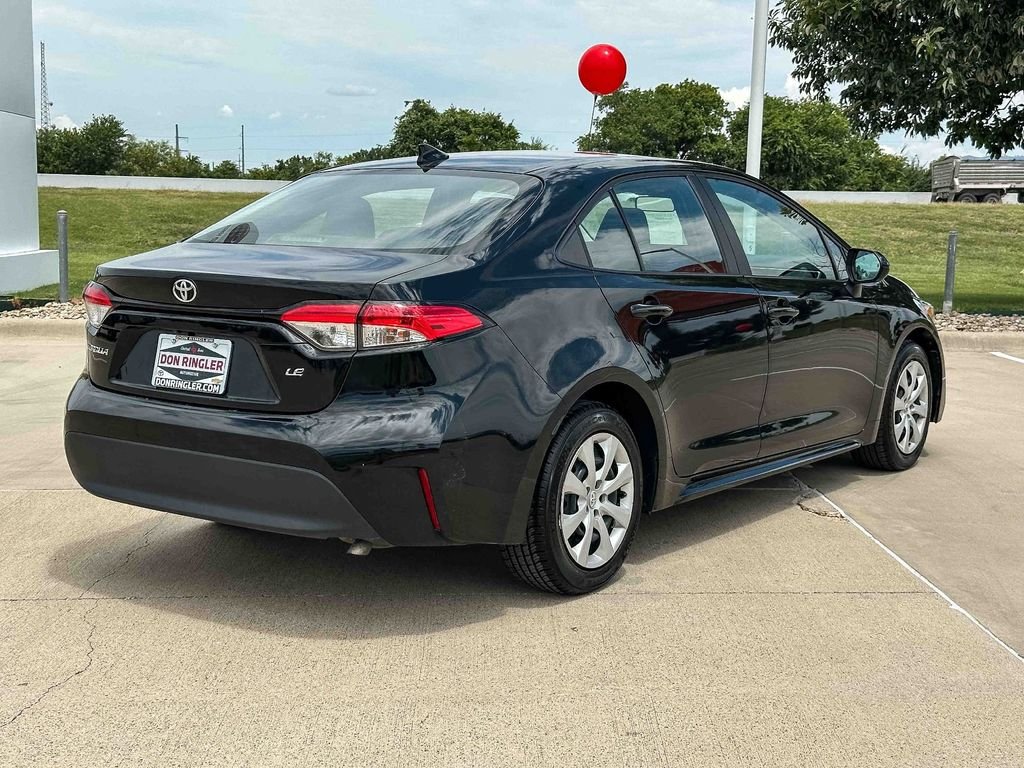 Used 2025 Black Toyota LE image 3