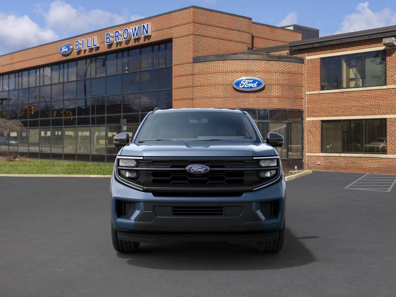 New 2027 Nocturnal Blue Metallic Ford Active image 3