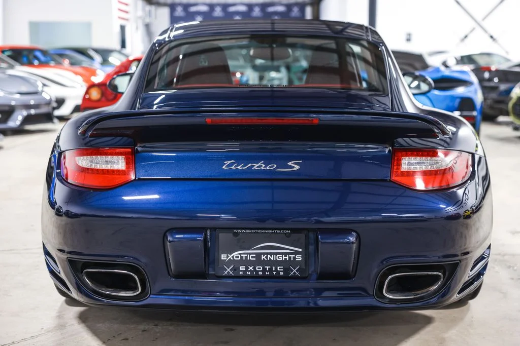 Used 2011 Blue Porsche Turbo S image 12