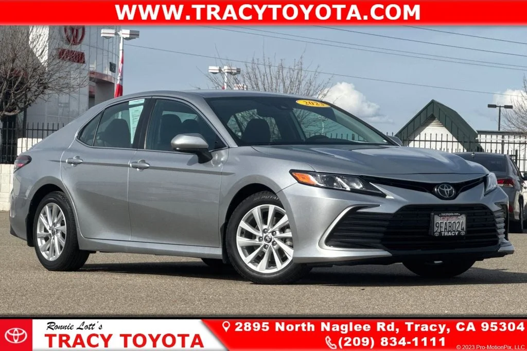 Used 2023 Silver Toyota LE image 1