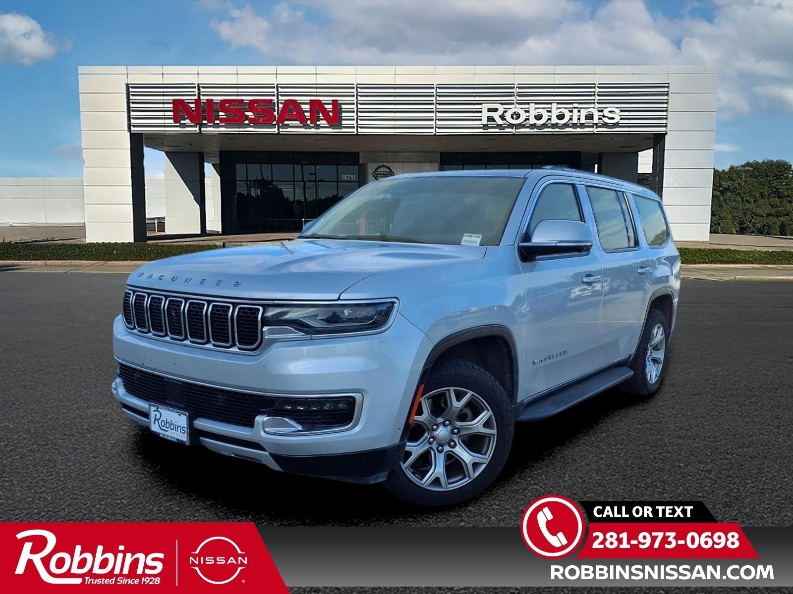 Silver Zynith 2022 Jeep Wagoneer SUV / Crossover Four-Wheel Drive