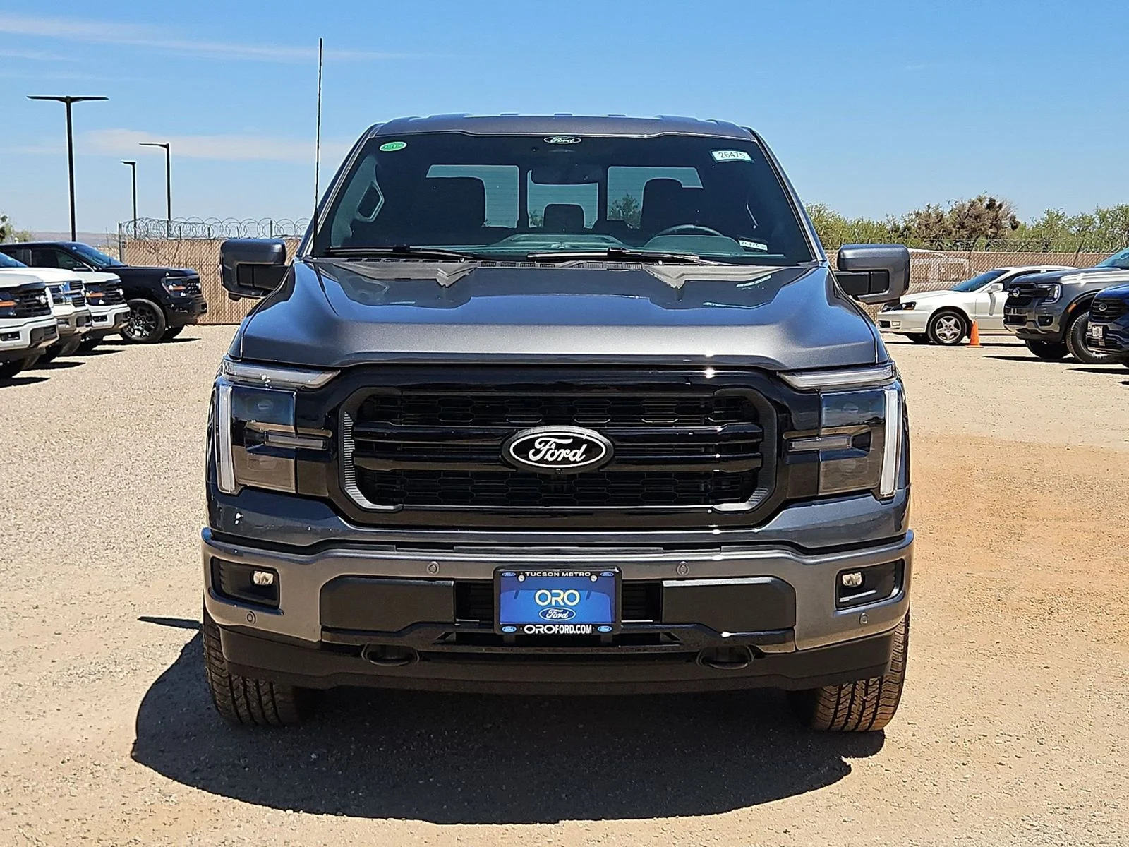 New 2026 Carbonized Gray Metallic Ford Lariat® image 2