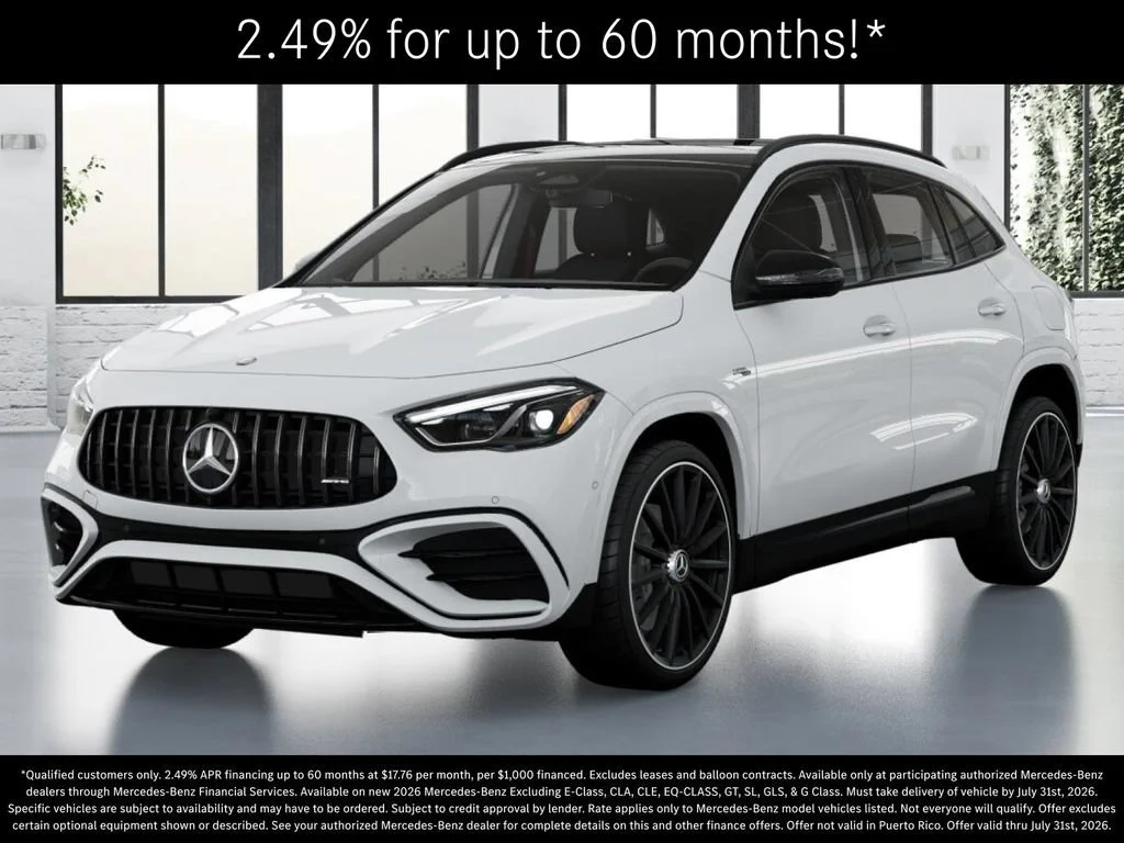 New 2026 Polar White Mercedes-Benz AMG® GLA 35 4MATIC SUV image 43