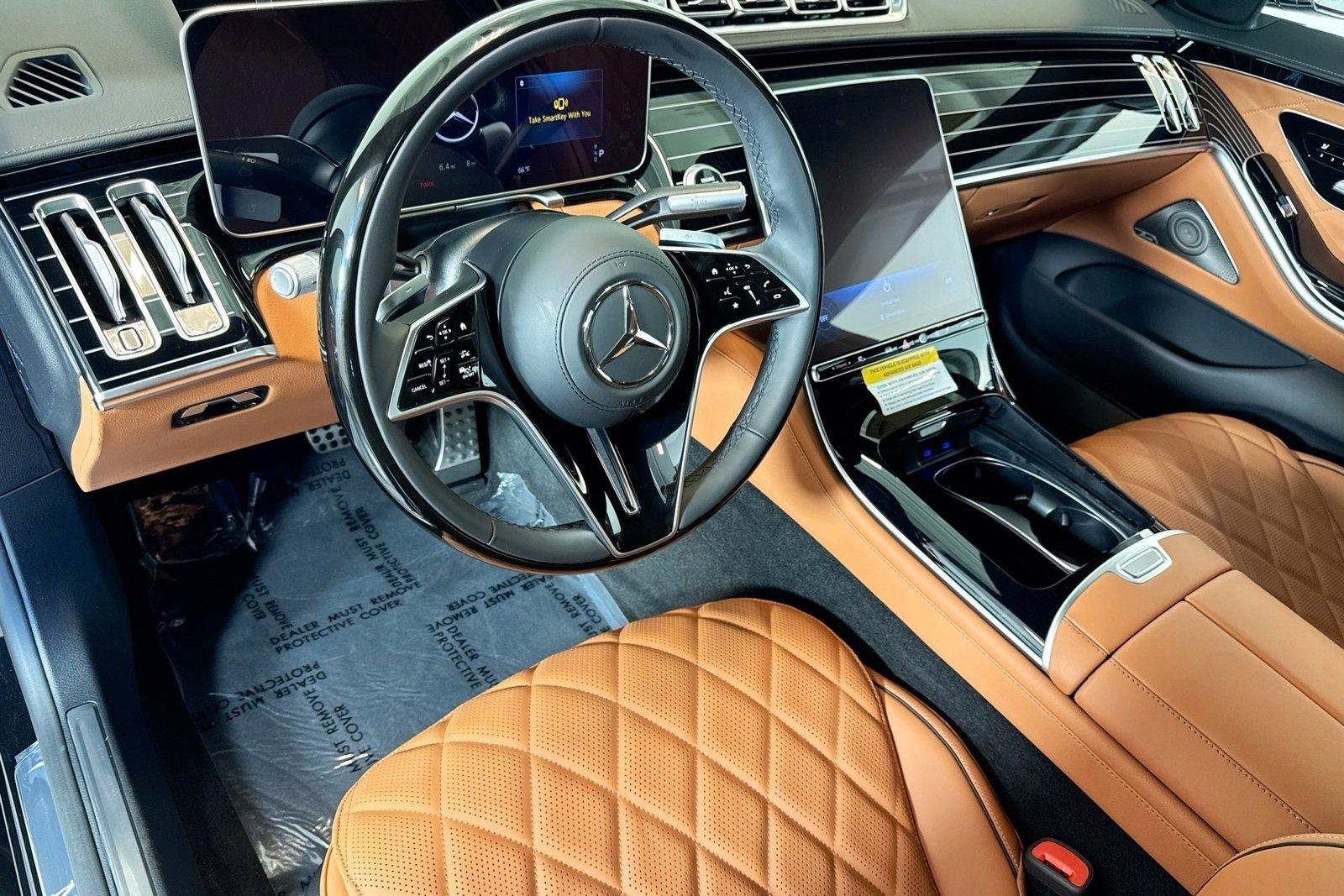 New 2026 Obsidian Black Metallic Mercedes-Benz S 580 image 9
