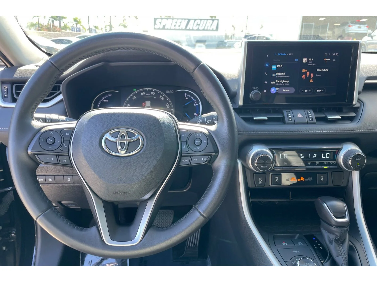 Used 2024 Midnight Black Metallic Toyota Hybrid XLE Premium image 15