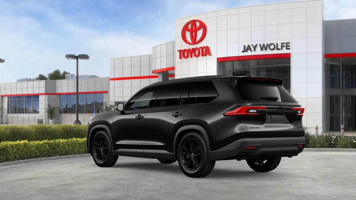New 2026 Midnight Black Metallic Toyota Hybrid Nightshade image 6