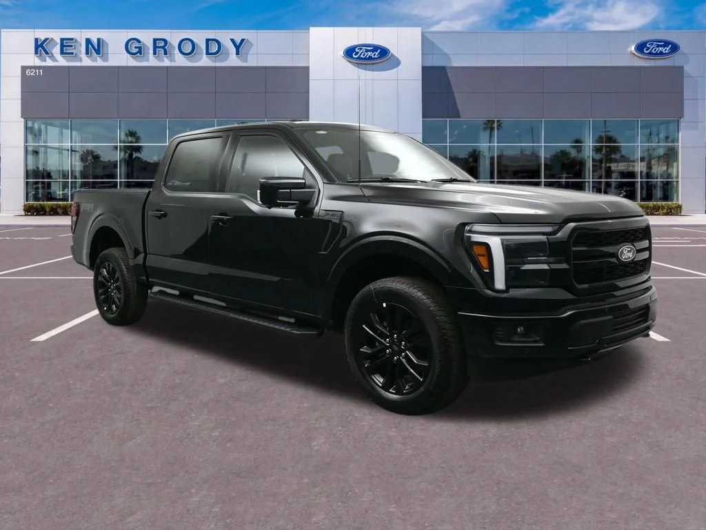 New 2026 Agate Black Metallic Ford Lariat image 1