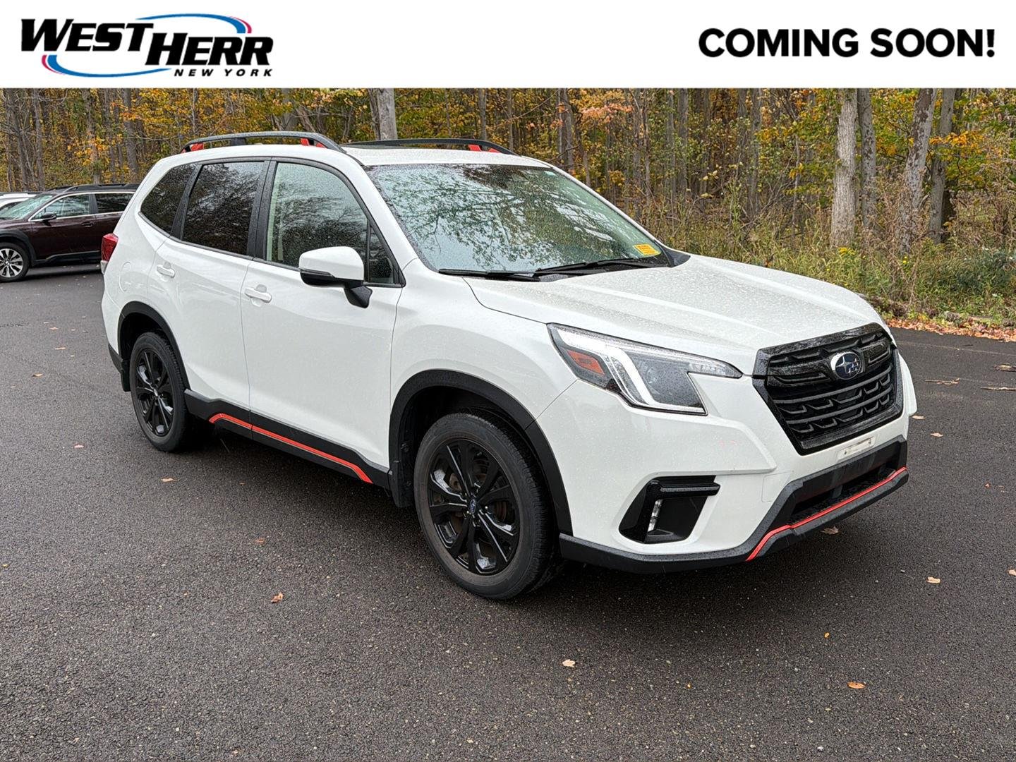 Used 2024 Crystal White Pearl Subaru Sport image 1