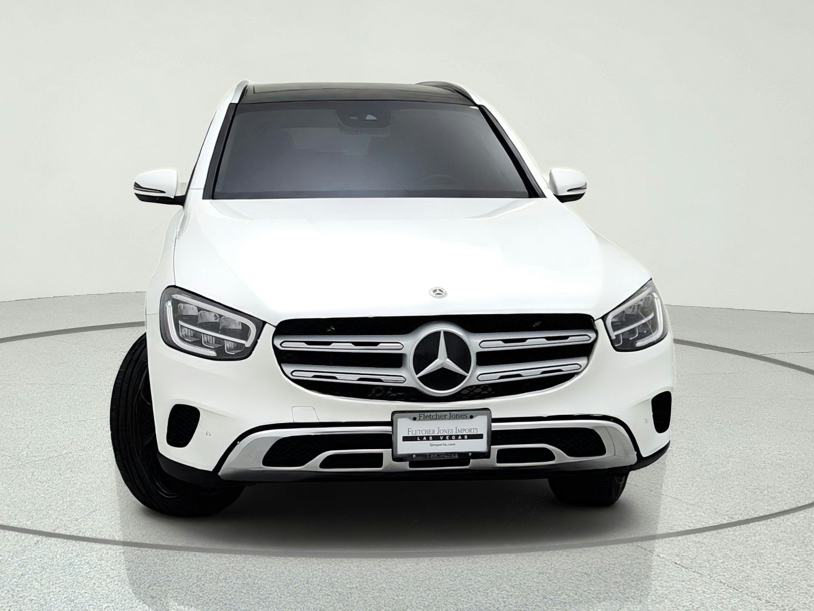Certified Used 2022 Polar White Mercedes-Benz GLC 300 image 2
