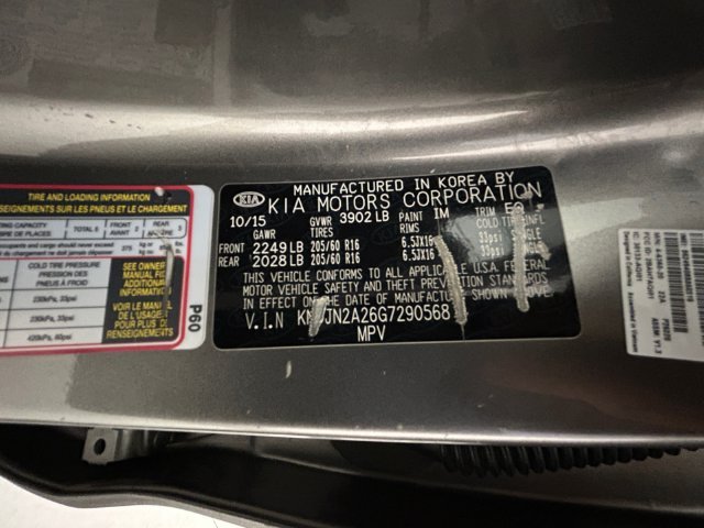 Used 2016 Gray Kia Base image 20