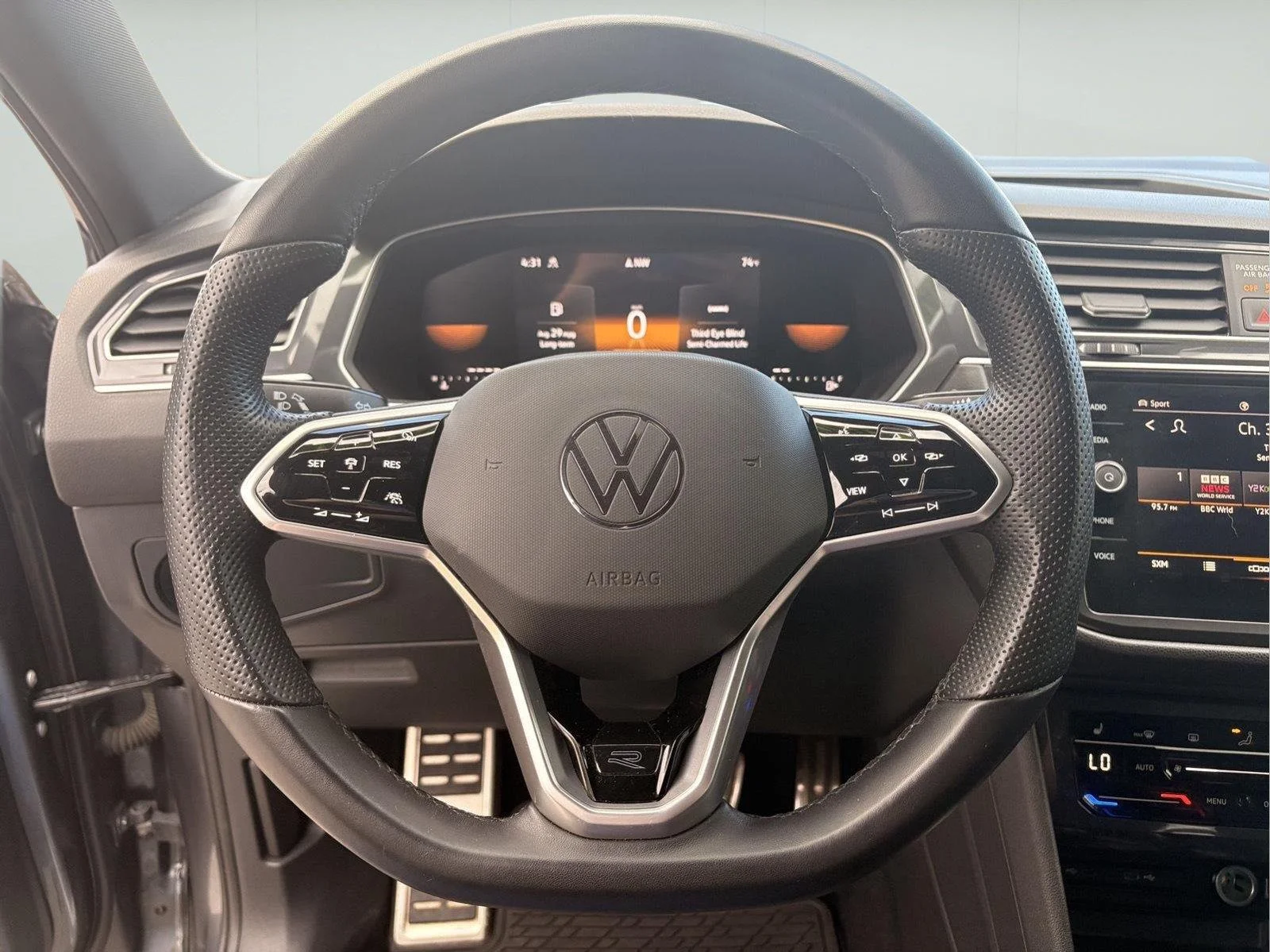 Used 2023 Platinum Gray Metallic Volkswagen SE R-Line Black image 15