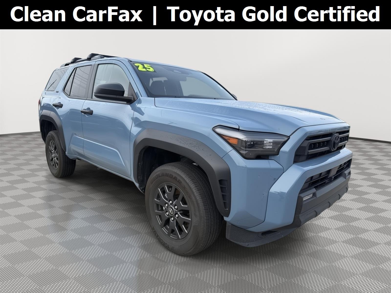 Certified Used 2025 Heritage Blue Toyota SR5 image 1