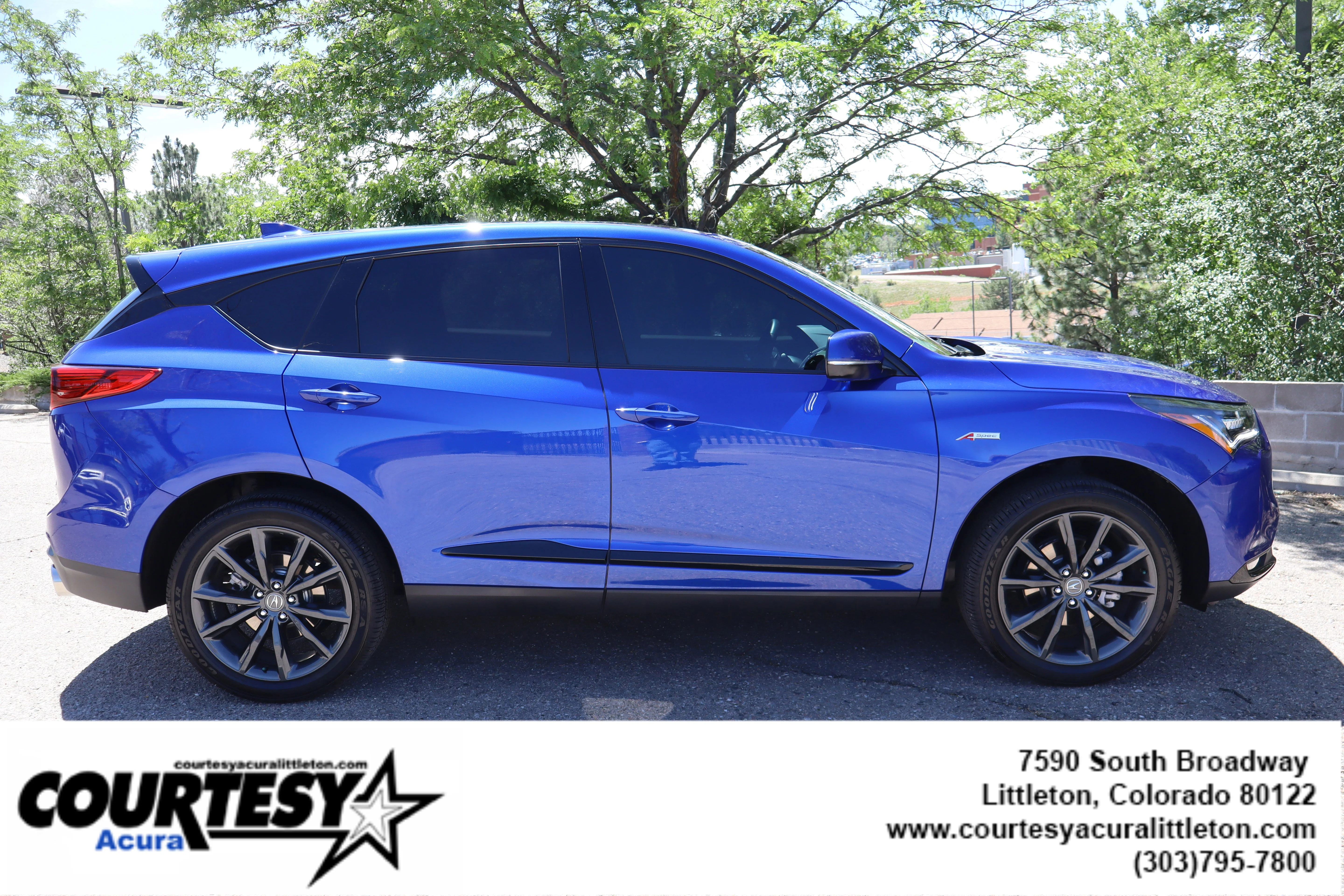 Certified Used 2025 Apex Blue Pearl Acura SH-AWD A-SPEC image 8