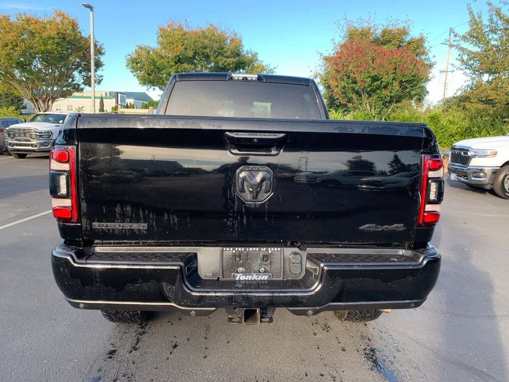 Used 2019 Diamond Black Crystal Pearlcoat Ram Big Horn image 3