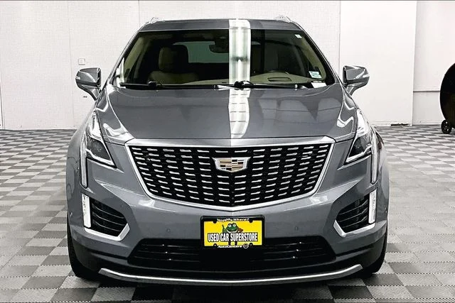 Used 2022 Satin Steel Metallic Cadillac Premium Luxury image 4