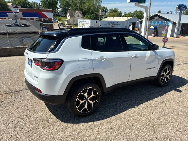 Used 2025 Bright White Clearcoat Jeep Limited image 8