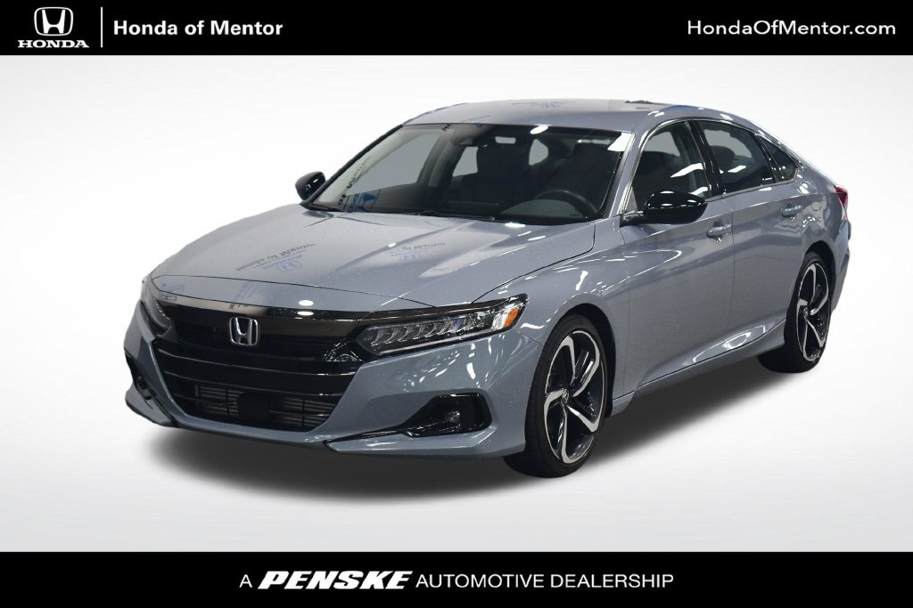 Certified Used 2021 Sonic Gray Pearl Honda Sport Special Edition image 1