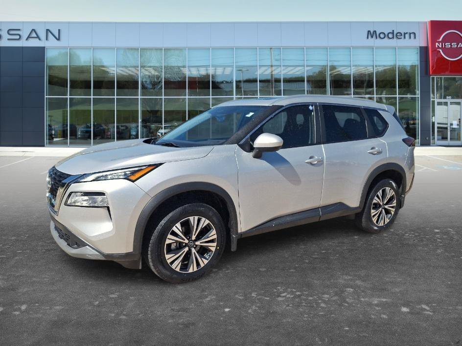 Used 2023 Brilliant Silver Metallic Nissan SV image 1