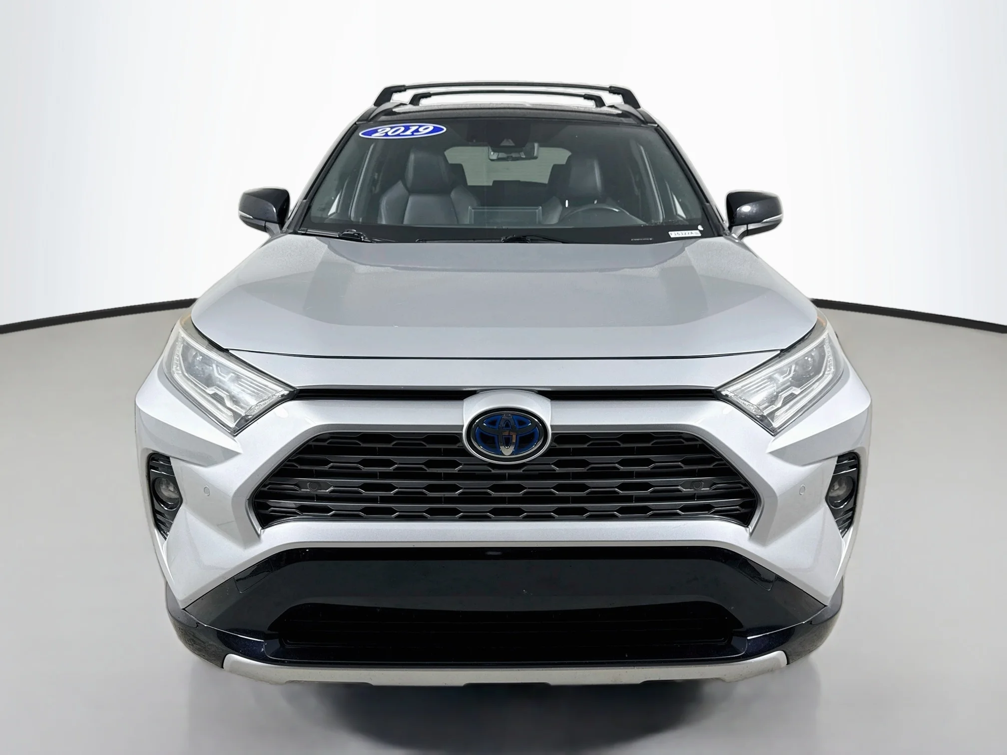 Used 2019 Silver Sky Metallic Toyota Hybrid XSE image 2