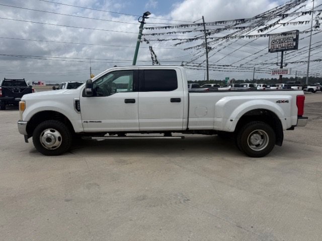 Used 2017 White Ford XLT Crew Cab Long Bed DRW 4WD image 2