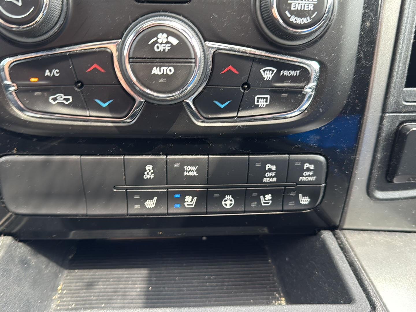 Used 2018 Brilliant Black Crystal Pearlcoat Ram Night image 5