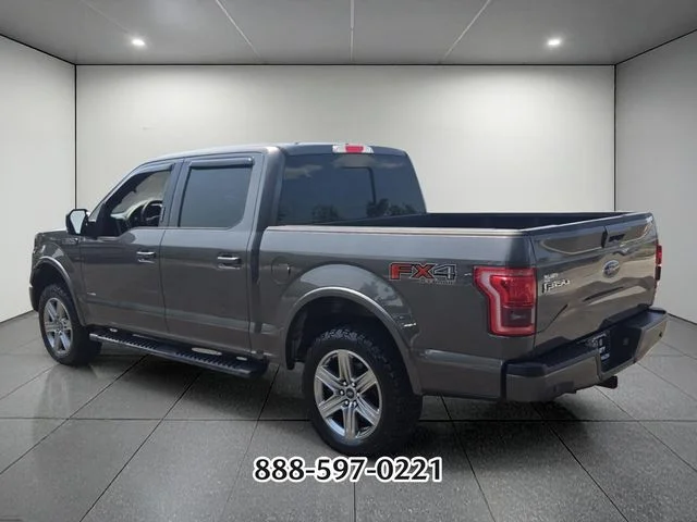 Used 2017 Gray Ford Lariat image 3