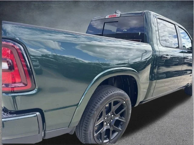 New 2027 Serrano-Green Metallic Exterior Paint RAM Laramie image 22