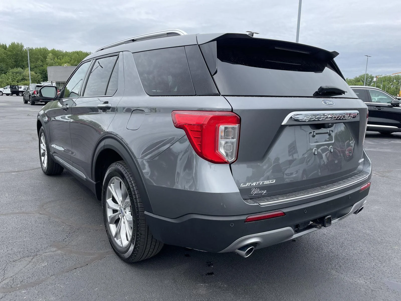 Used 2024 Carbonized Gray Ford Limited image 3