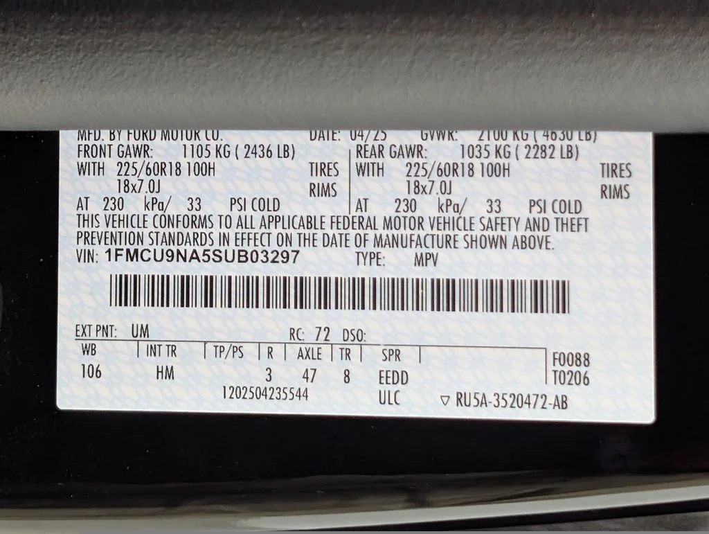 Certified Used 2025 Agate Black Metallic Ford ST-Line Select image 24