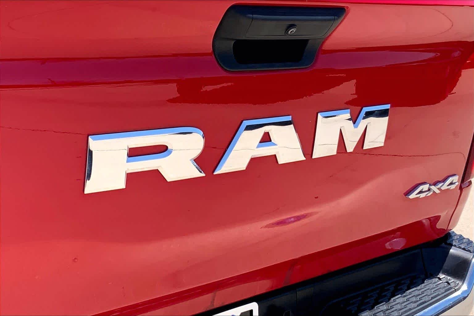 Used 2025 Flame Red Clearcoat Ram Lone Star image 31