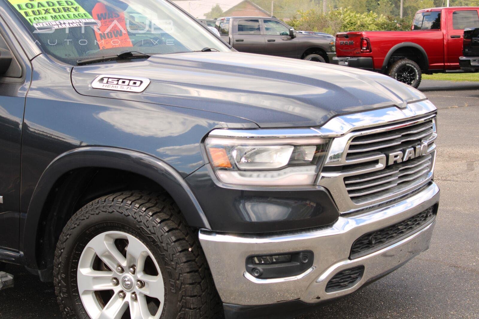 Used 2019 Maximum Steel Metallic Clearcoat Ram Laramie image 10