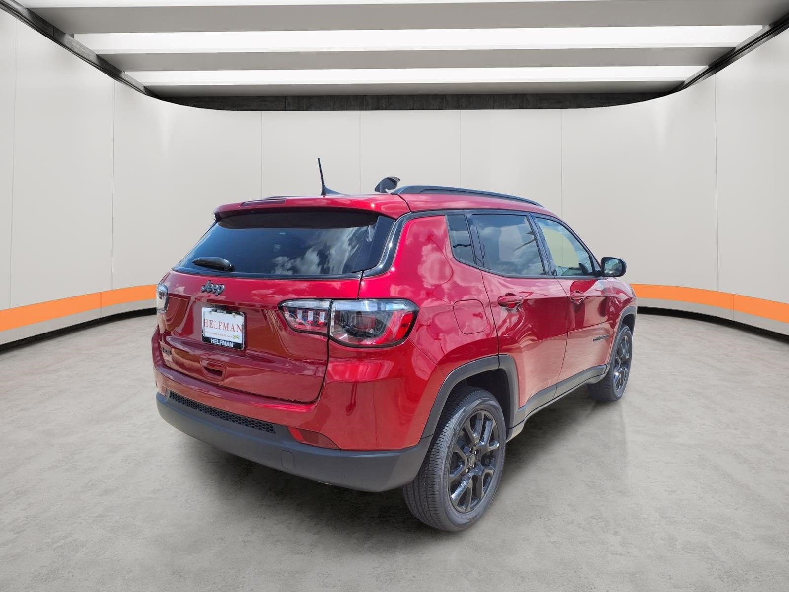 New 2026 Red Hot Pearl-Coat Exterior Paint Jeep Latitude Altitude image 6