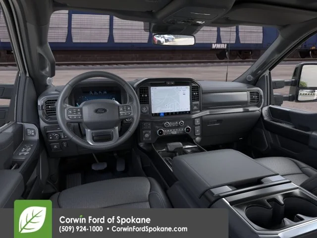New 2026 Star White Metallic Tri-Coat Ford Lariat image 2