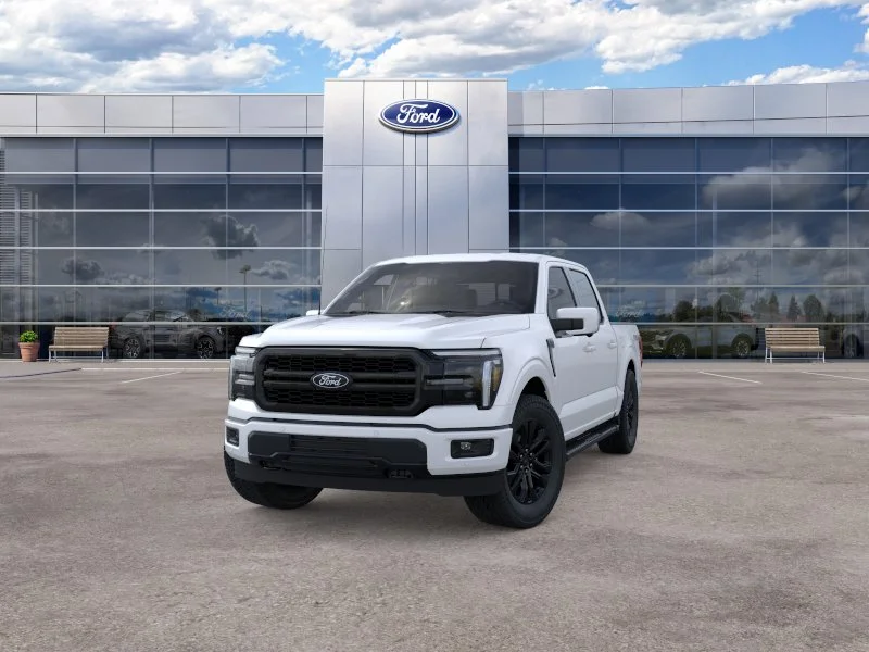 New 2026 Star White Metallic Tri-Coat Ford Lariat image 27