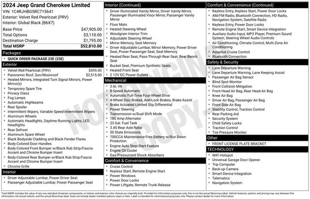 2024 Jeep Grand Cherokee Limited - Photo 33