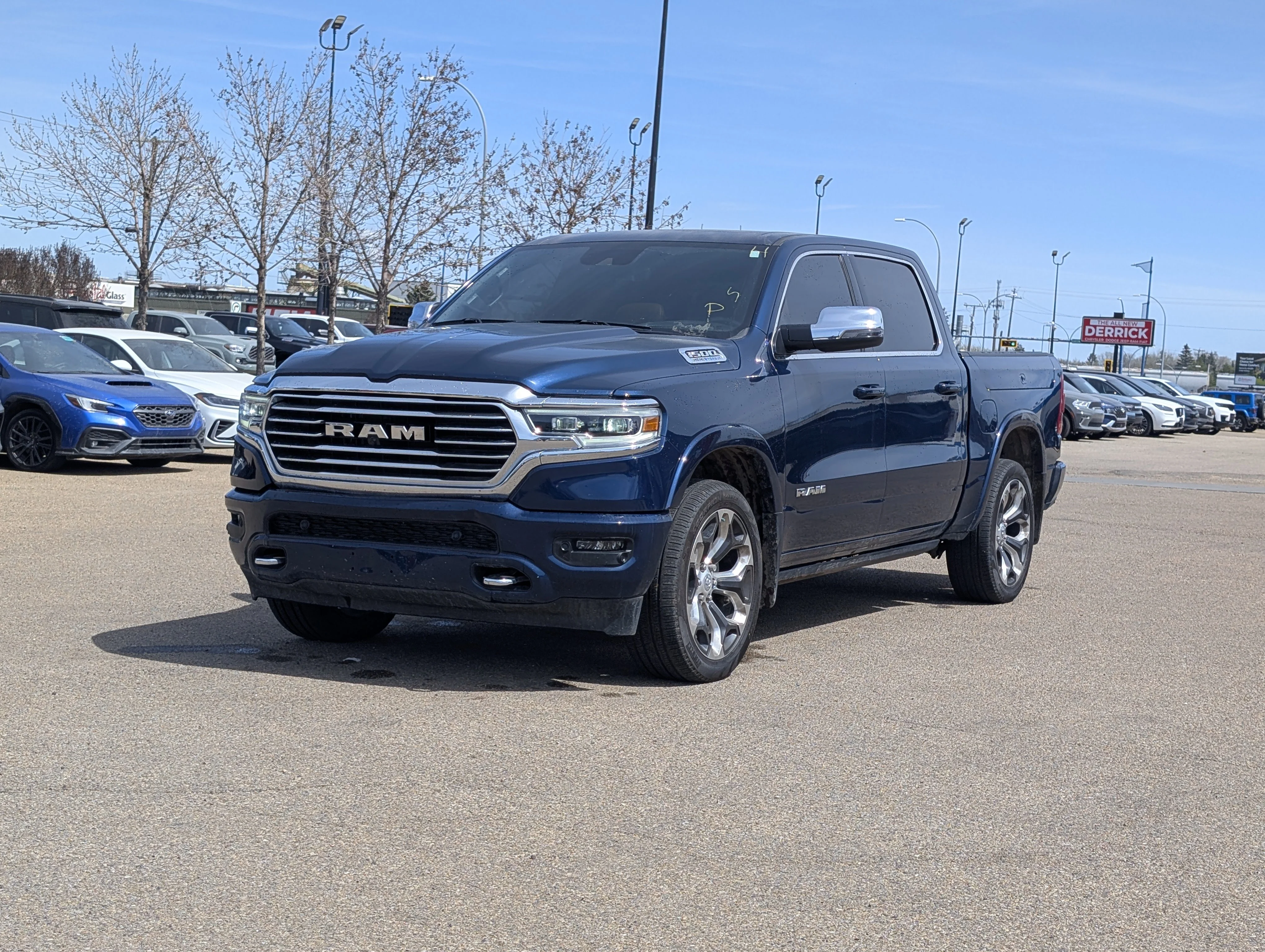 Used 2024 Patriot Blue Pearl Ram Limited Longhorn image 2