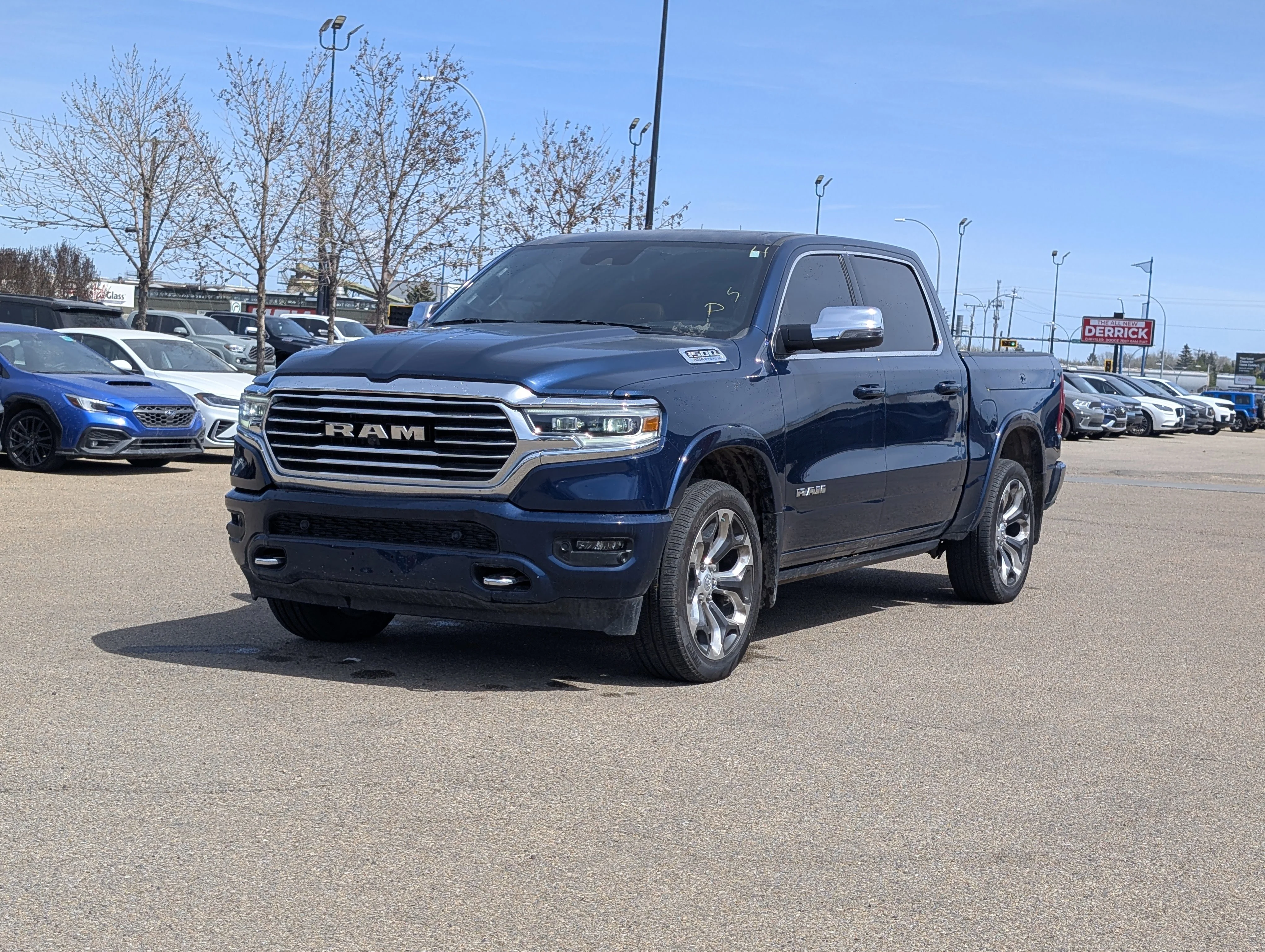 Used 2024 Patriot Blue Pearl Ram Limited Longhorn image 2