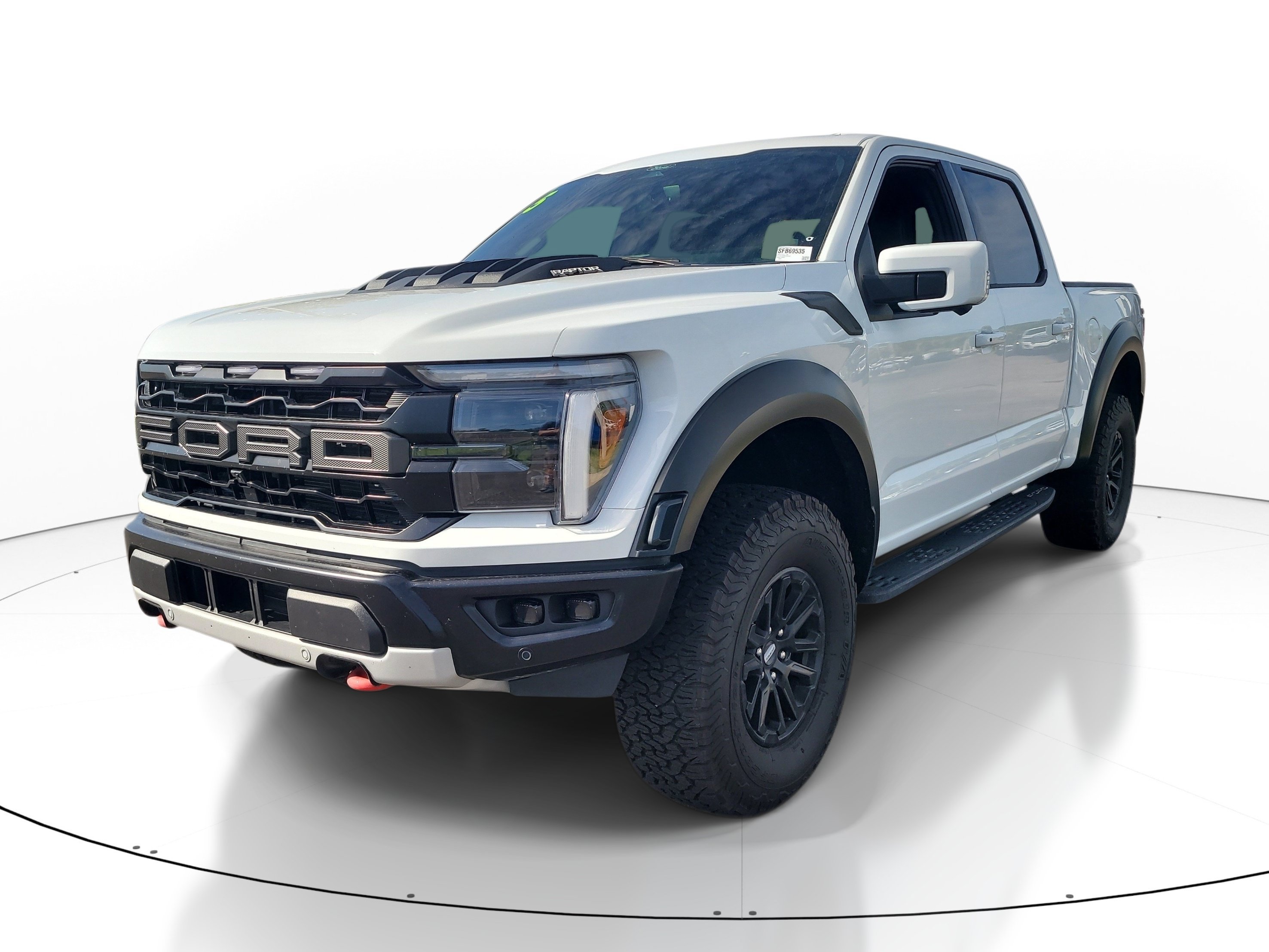 Used 2025 Oxford White Ford Raptor image 3