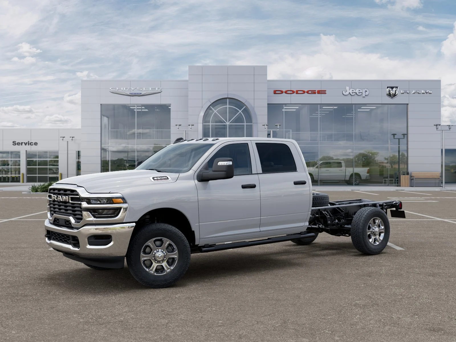 New 2026 Bright White Clearcoat RAM Tradesman image 2