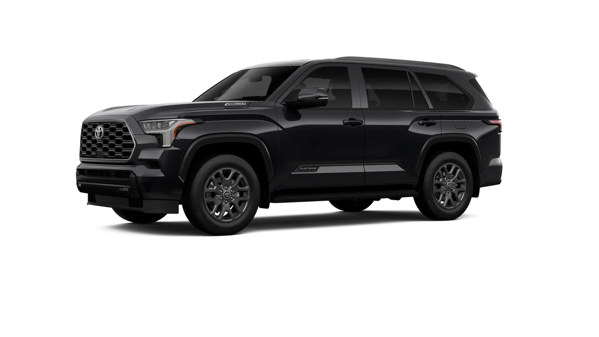 New 2026 Midnight Black Metallic Toyota Platinum image 2