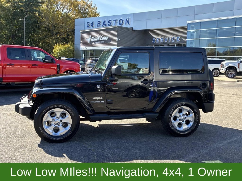 Used 2015 Black Jeep Sahara image 4