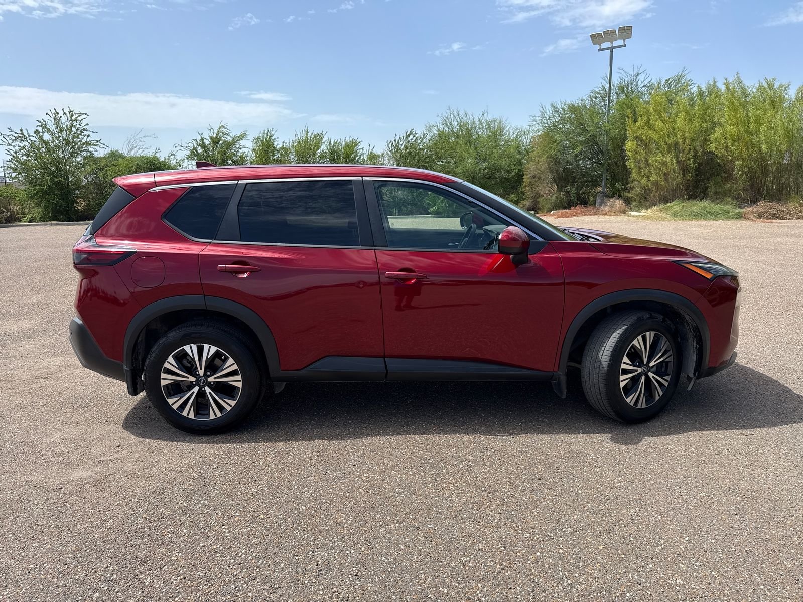 Used 2023 Red Nissan SV image 8