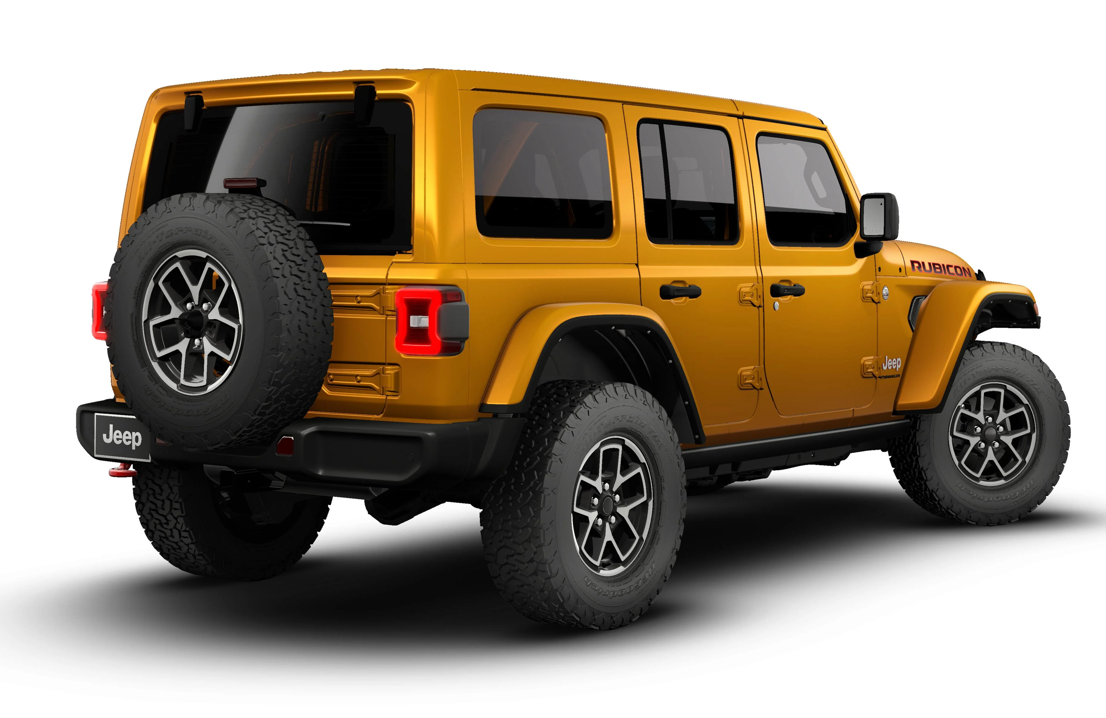 New 2026 Yellow Jeep Rubicon image 1